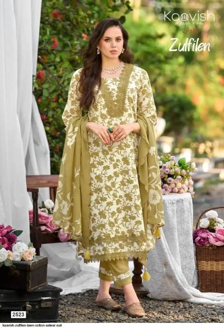 Kaavish zulfilen wholesale dress material shops in chickpet